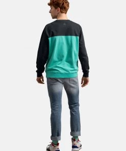 KAFT Unisex HORIZON Sweatshirt Turquois -KAFT-Laden 01a3a00746d54e4091091263fde5f195