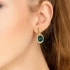 Latelita BEATRICE OVAL Ohrringe Green Damen -KAFT-Laden 01b1064e676f4604b5c987adefb1219d
