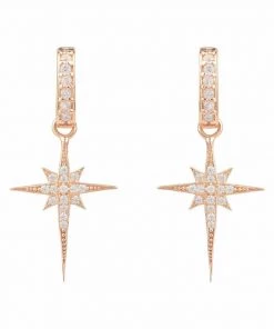 Latelita Damen NORTH STAR BURST SMALL DROP Ohrringe Rosegold -KAFT-Laden 117ddf0460704b27ad96f4e782128d3d