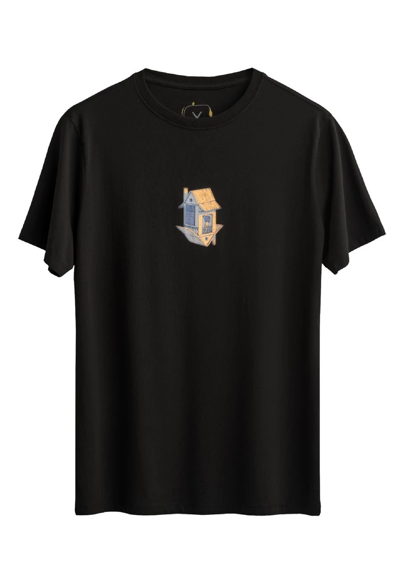 KAFT Unisex THE LAND T Shirt Print Asphalt 8 KAFT Unisex THE LAND T Shirt Print Asphalt – Bild 6