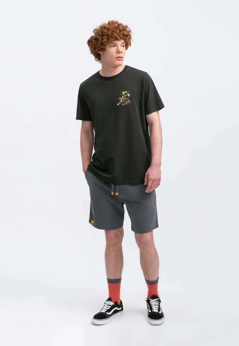 KAFT Unisex FLORA T Shirt Print Asphalt 5 KAFT Unisex FLORA T Shirt Print Asphalt – Bild 3