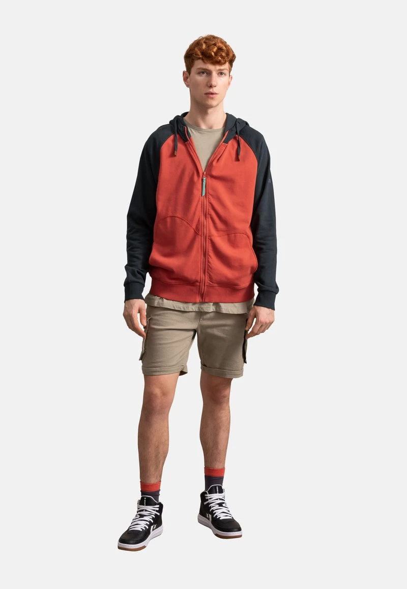 KAFT Unisex KLEUZIP Kapuzenpullover Coral 3 KAFT Unisex KLEUZIP Kapuzenpullover Coral