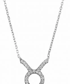 Latelita ZODIAC STAR SIGN TAURUS Halskette Silver Damen -KAFT-Laden 19bc86bc351c41959e011c5026856c59