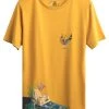 KAFT Herren WOOLGATHER T Shirt Print Sulphur -KAFT-Laden 1c99cb7298a949ca93dd551c18948586