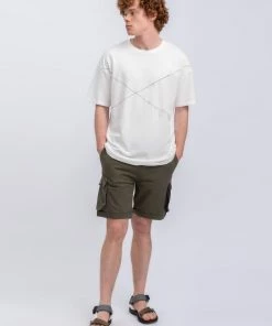 KAFT LIOX OVERSIZE T Shirt Print Off White Unisex