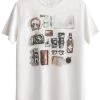 KAFT Herren SHUTTERISM T Shirt Print Off White -KAFT-Laden 202c70466178452db5b5bfbcfa473f77