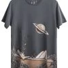 KAFT COSMOS T Shirt Print Storm Herren