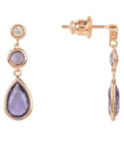 Latelita Damen Ohrringe Violet -KAFT-Laden 25d87e27a5054867ad5f5dd9f4f54297