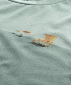 KAFT REISEN T Shirt Print Mint Herren -KAFT-Laden 27b0fa07cbfe4385b3a885e3016f15f3