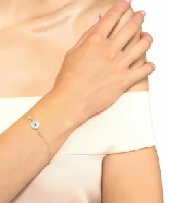 Latelita EVIL EYE ROUND Armband Gold Damen