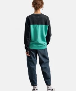 KAFT Unisex HORIZON Sweatshirt Turquois -KAFT-Laden 2eca897161cb41a5a7f6990dc5c7d50f