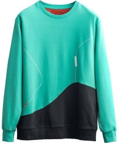 KAFT FLOWINGA Sweatshirt Turquois Unisex -KAFT-Laden 39287b8f1deb42888d21c324186063b4