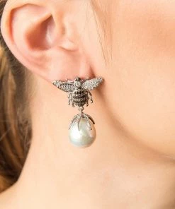 Latelita Damen Ohrringe Silver Coloured