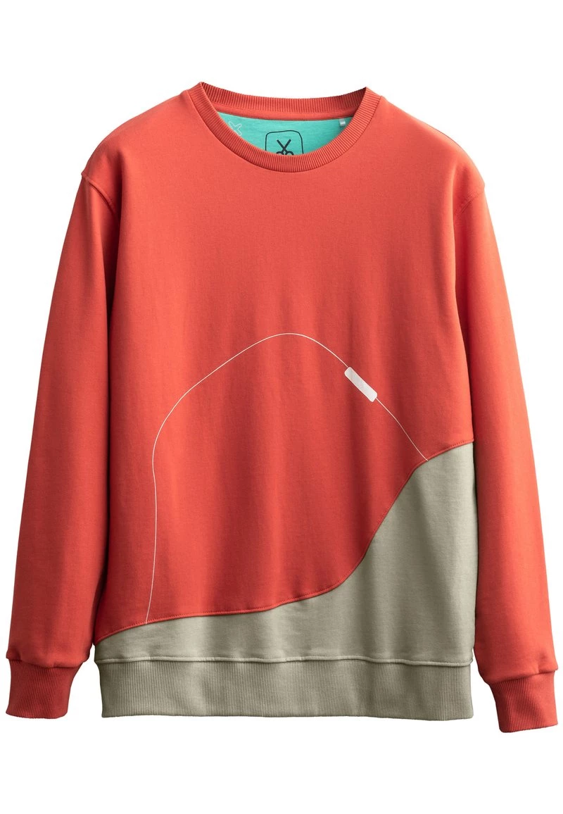 KAFT FLOWINGA Sweatshirt Coral Unisex 7 KAFT FLOWINGA Sweatshirt Coral Unisex – Bild 5