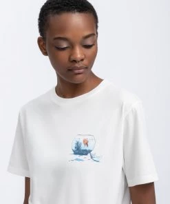 KAFT OKEANOS T Shirt Print Off White Unisex -KAFT-Laden 43197eb00df94bafabf65810570fac1d