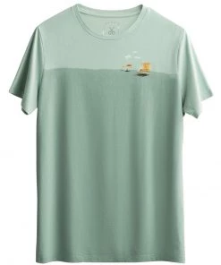 KAFT REISEN T Shirt Print Mint Herren