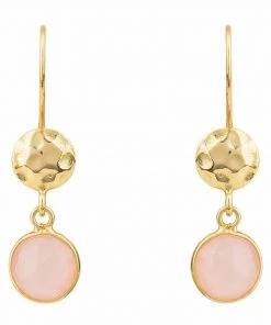 Latelita Damen CIRCLE & HAMMER Ohrringe Pink -KAFT-Laden 47a5f6f6aa964497bf290db9a5274ca7