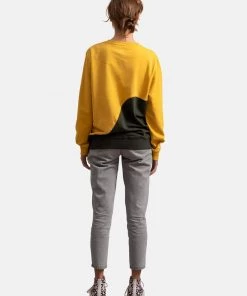 KAFT Unisex FLOWINGA Sweatshirt Sulphur -KAFT-Laden 4eaa286ec0074f35b82244a943f85367