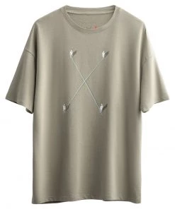 KAFT Herren DOX OVERSIZE T Shirt Print Concrete