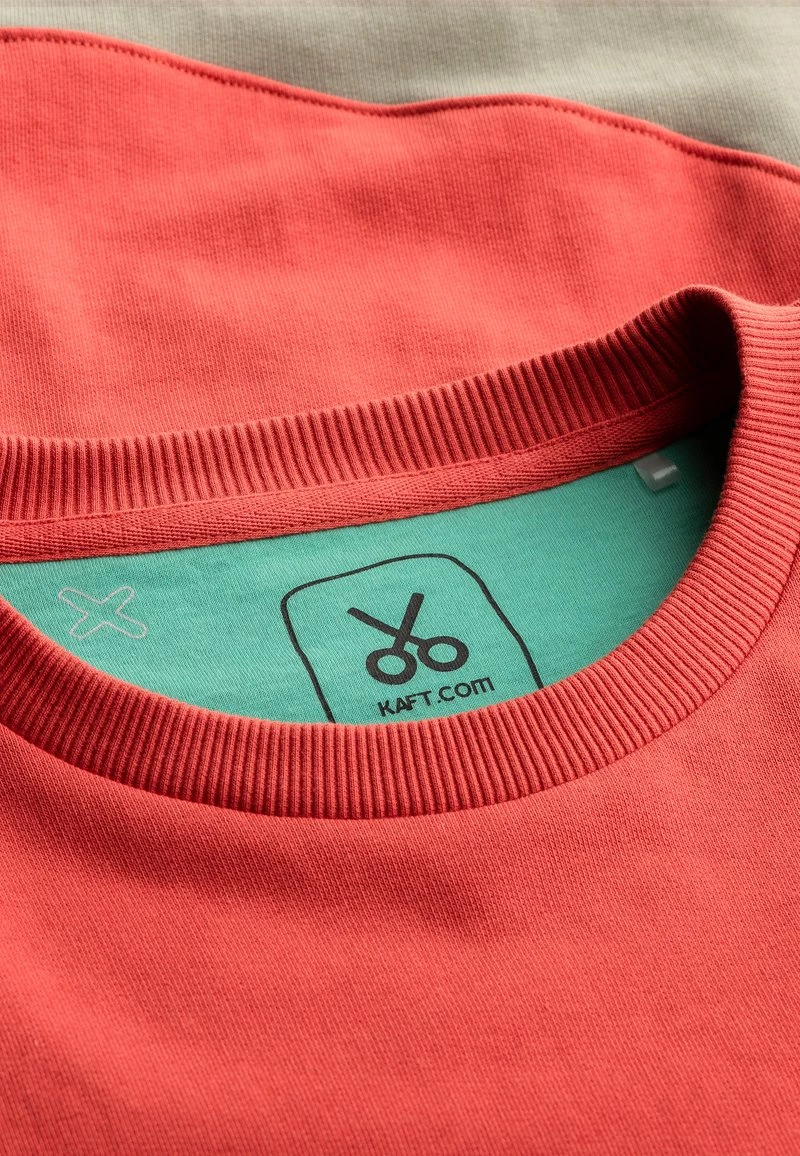 KAFT FLOWINGA Sweatshirt Coral Unisex 9 KAFT FLOWINGA Sweatshirt Coral Unisex – Bild 7
