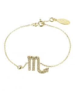 Latelita SKORPION STERNZEICHEN Armband Gold Damen
