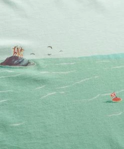 KAFT TREBAU T Shirt Print Mint Damen -KAFT-Laden 521c135cf0764056b47cb7a6f7b47fbc