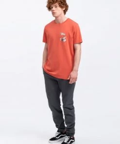 KAFT HELIOPAUSE T Shirt Print Coral Unisex 12 KAFT HELIOPAUSE T Shirt Print Coral Unisex -KAFT-Laden 56c4e9d8fd22482eb636bd7b29e26f76