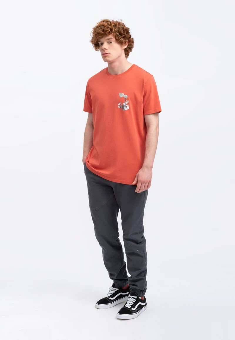 KAFT HELIOPAUSE T Shirt Print Coral Unisex 5 KAFT HELIOPAUSE T Shirt Print Coral Unisex – Bild 3