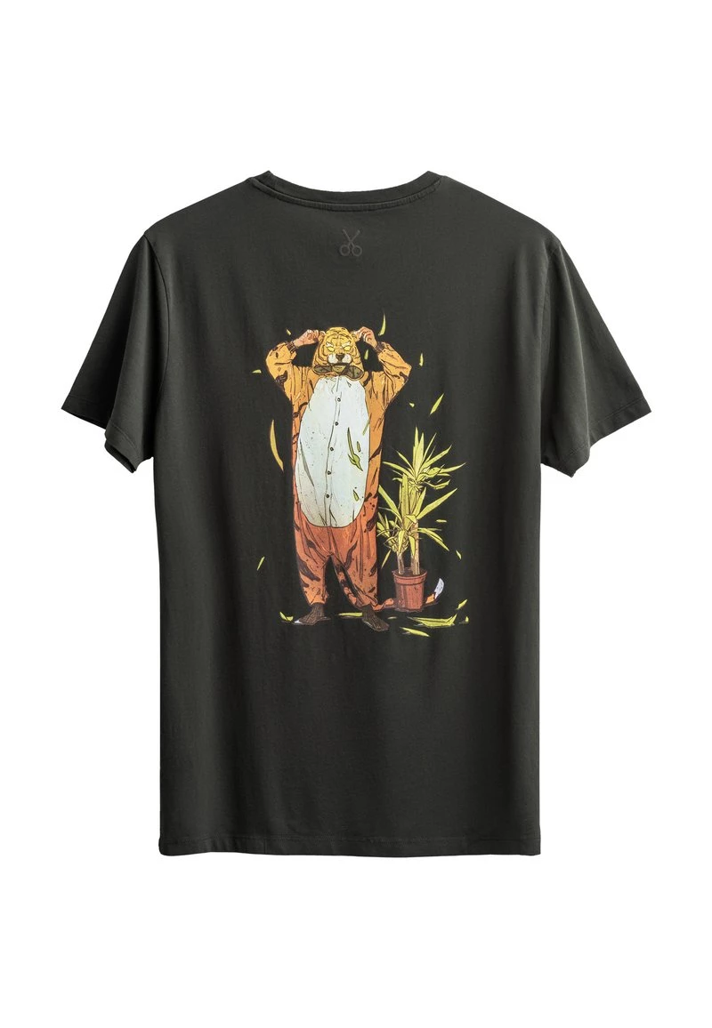 KAFT Unisex FLORA T Shirt Print Asphalt 9 KAFT Unisex FLORA T Shirt Print Asphalt – Bild 7