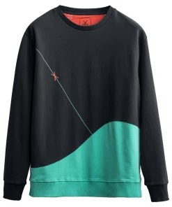 KAFT FLOWINGA Sweatshirt Raven Unisex -KAFT-Laden 591241800207462abfa25eccf92c7258