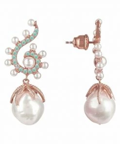 Latelita Damen BAROQUE Ohrringe Rose Gold Coloured -KAFT-Laden 5c03c0f38e3e4717afbb68370c08e403