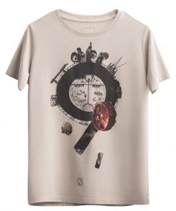 KAFT Damen TOKUS T Shirt Print Bone