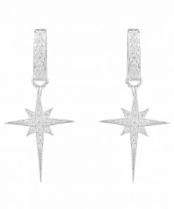 Latelita NORTH STAR BURST Ohrringe Silver Damen -KAFT-Laden 64532224b65e48389db575666e6a9626