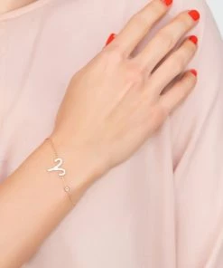 Latelita Damen Armband Rose Gold Coloured