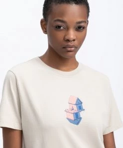 KAFT Unisex THE DREAM T Shirt Print Bone -KAFT-Laden 658fe141bc1f4fc185f1f67399f3ad3f