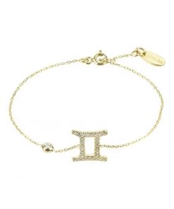 Latelita ZWILLINGE STERNZEICHEN Armband Gold Damen