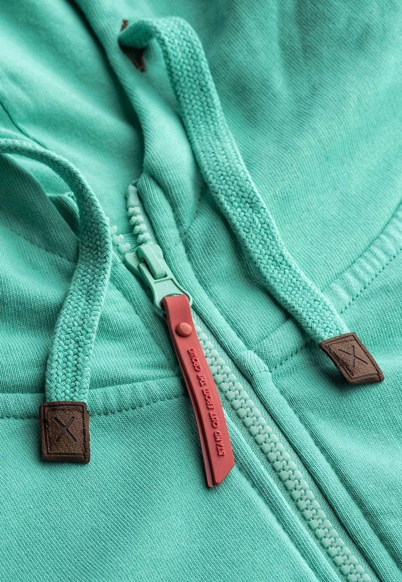 KAFT Unisex ZIPPER Sweatjacke Turquois 8 KAFT Unisex ZIPPER Sweatjacke Turquois – Bild 6