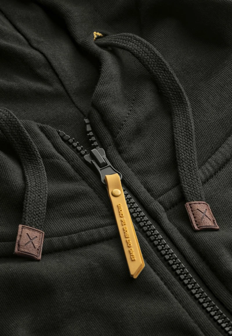 KAFT Unisex ZIPPER Sweatjacke Asphalt 7 KAFT Unisex ZIPPER Sweatjacke Asphalt – Bild 6