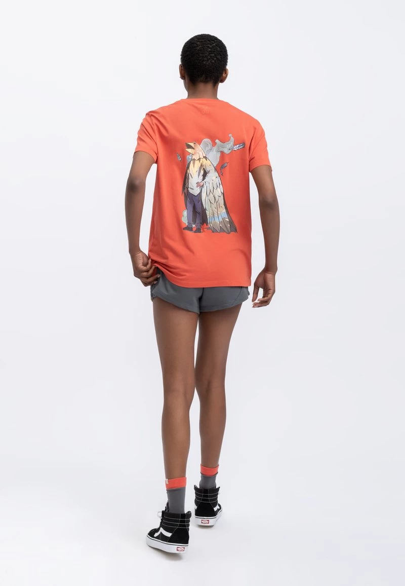 KAFT HELIOPAUSE T Shirt Print Coral Unisex 3 KAFT HELIOPAUSE T Shirt Print Coral Unisex