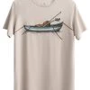 KAFT Herren SOLO VIOLIN T Shirt Print Beige -KAFT-Laden 76d25be63a354627adcc200f38af2d7f