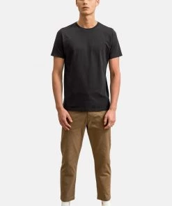 KAFT REGULAR FIT T Shirt Basic Asphalt Herren