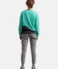 KAFT FLOWINGA Sweatshirt Turquois Unisex -KAFT-Laden 7b7a7e0052a849f581d688ca09851ec6