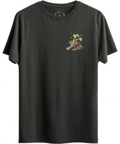 KAFT Unisex FLORA T Shirt Print Asphalt 14 KAFT Unisex FLORA T Shirt Print Asphalt -KAFT-Laden 8424d857bfe645bb90a5c98d94ab4b8b