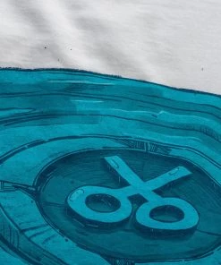 KAFT Herren TARGET T Shirt Print Off White -KAFT-Laden 88fa559d796747bebd31fdd561a92f28