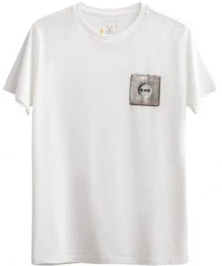 KAFT Herren CONNECTION T Shirt Print Off White