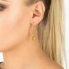 Latelita OPEN CLOVER GEMSTONE DROP CITRINE Ohrringe Yellow Damen -KAFT-Laden 8aab8f66ee8b433694b05af14b39cf78