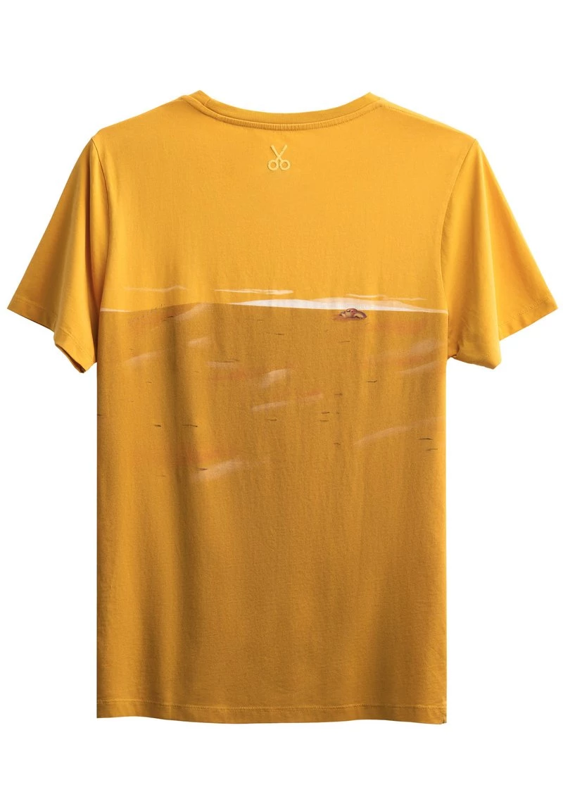 KAFT LANDINGO T Shirt Print Sulphur Herren 4 KAFT LANDINGO T Shirt Print Sulphur Herren – Bild 2