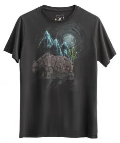 KAFT FOREST GUARD T Shirt Print Asphalt Herren