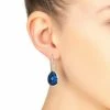 Latelita PETITE DROP Ohrringe Blue Damen -KAFT-Laden 9295ffdfac0a49c9995fd5559e1ba384