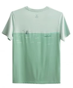 KAFT TREBAU T Shirt Print Mint Damen -KAFT-Laden 952a676dd9e94c639db6ffad14df0242